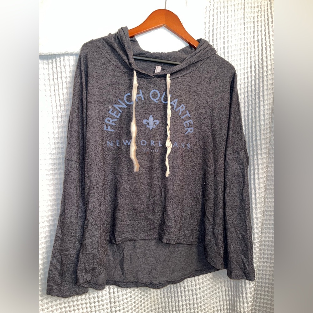 Gray French Quarter Hoodie